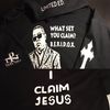 Custom "B.E.R.I.D.O.X. - What Set You Claim? - I Claim Jesus" Black Hoodie with White Text