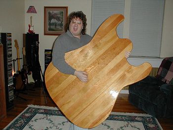 Custom guitar (table) Doug Irwin eat your heart out!
