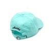 Pink Hibiscus Zaddy Hat (Teal)
