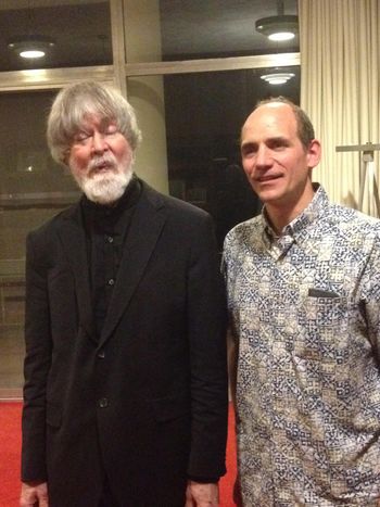 with Tom Harrell, on of my heroes
