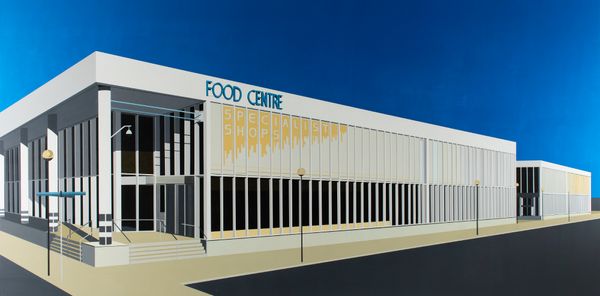 The Food Centre (Electric Blue)
Acrylic on board.
2440cm x 1220cm
2021