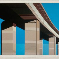 'Orwell Bridge' limited edition Giclee Print on fine art paper