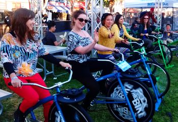 Rock the Bike Stage at Maker Faire 2016
