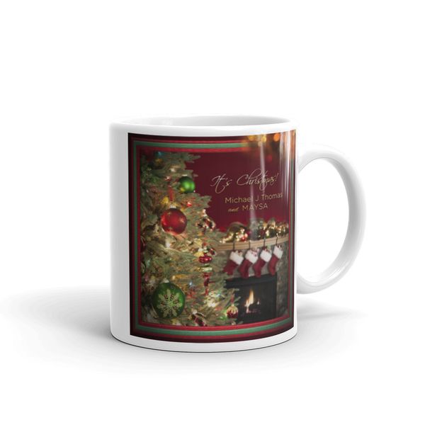 It's Christmas Coffee Mug & Song BUNDLE
