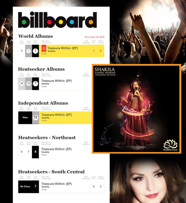 #1 Billboard artist Shakila 11:11 