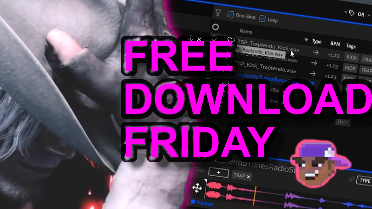 Free Download Friday ADSR Sounds Sample Manager VST/AU Plugin