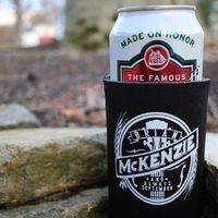 Double Sided Drink Koozie: Brian McKenzie / Narragansett Beer