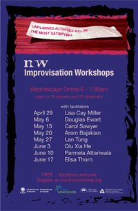 NOW Society (Vancouver) Improvisation workshop - led by Parmela Attariwala