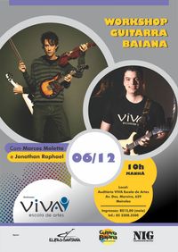 Workshop Guitarra Baiana com Marcos Moletta e Jonathan Raphael