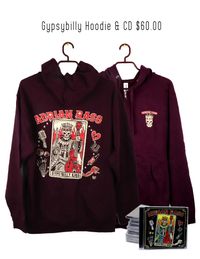 Gypsybilly King CD and Hoodie