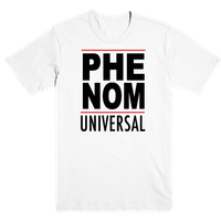 PHENOM's White logo T-Shirt