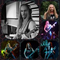Photo collage of Bassist Jon Torley 