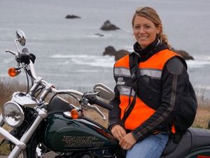 Harley Davidson Public Relations gal Jen Hoyer