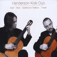 Henderson-Kolk Duo Play Bach, Ravel, Castelnuovo-Tedesco, L'Hoyer by Henderson-Kolk Duo