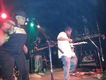 With Philly Blunt on Stage
