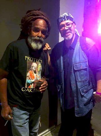 Two of the greatest reggae guitar players in Ras Mel and Glenn Jones
