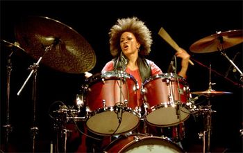Our peeps Cindy Blackman getting down. 6/16
