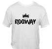 White "Ridgway" Crown Logo T-Shirt