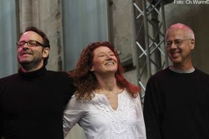 Pia Fridhill, Jens Hoffmann, Wilhelm Geschwind @ Bardentreffen Nürnberg. Foto: Christian Wurm