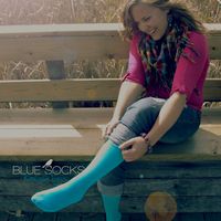 Blue Socks by Kassie Tyers