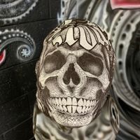 Head Gear Beanie Vicious Skull