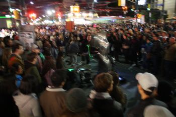 Huge crowd at Nuit Blanche w/ Turbo Street Funk
