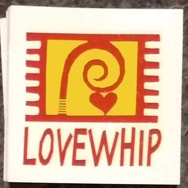 Temporary Tattoo, Old School Lovewhip Logo, FREE SHIPPING!