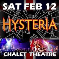 Hysteria rocks the Chalet Theatre!!
