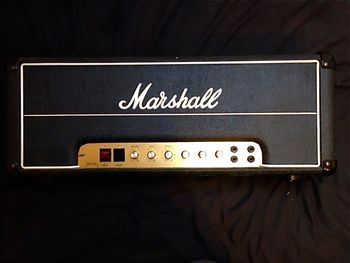 Early Seventies Marshall " JMP" super 100 Originally made in a batch for AC/DC I got hold of this one recently, it is in almost perfect condition and totally original.
