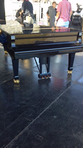 The piano I played on at the Newport Jazz Festival!
