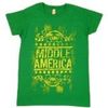 Middle America Ladies Tee - GREEN