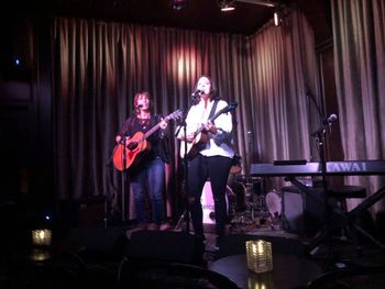 Patricia and Betty (7th & Hope) on stage at Hotel Cafe September 2018 Photo by Nitanee Paris
