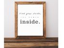 Printable Wall Art: Find your stride