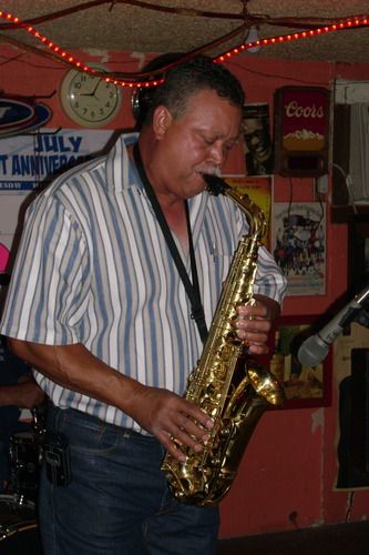 Mike on Sax
