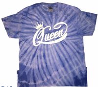 Blue Tye Dye - Queen Merch 
