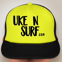 Uke N Surf NEON Trucker Hat