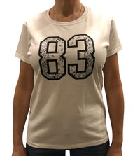T-shirt 83 bandana blanc (Femme)