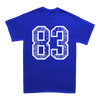T-Shirt 83 bandana bleu