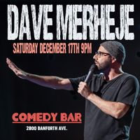 Dave Merheje Live in Toronto at the Comedy Bar on the Danforth 