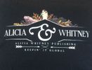 Alicia & Whitney T-Shirt Logo BLACK