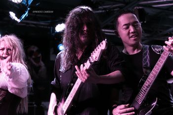 Peter Han joins the band on stage, July 6th, 2019
