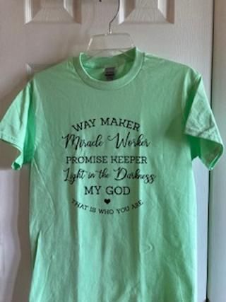 Way Maker T-shirt Small-Xlarge