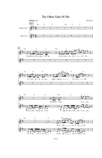 Sheet Music Download, "The Other Side of Me"