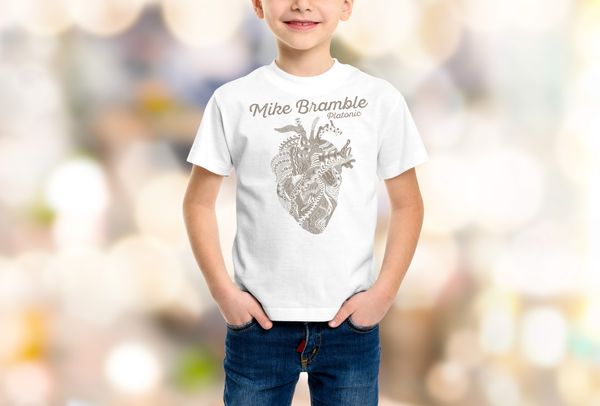 T-Shirt "Platonic" - Child - White