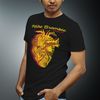 "Platonic Heart" T-shirt - Man - Black