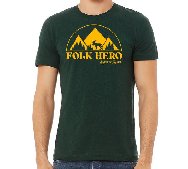 "Folk Hero" Moose shirt