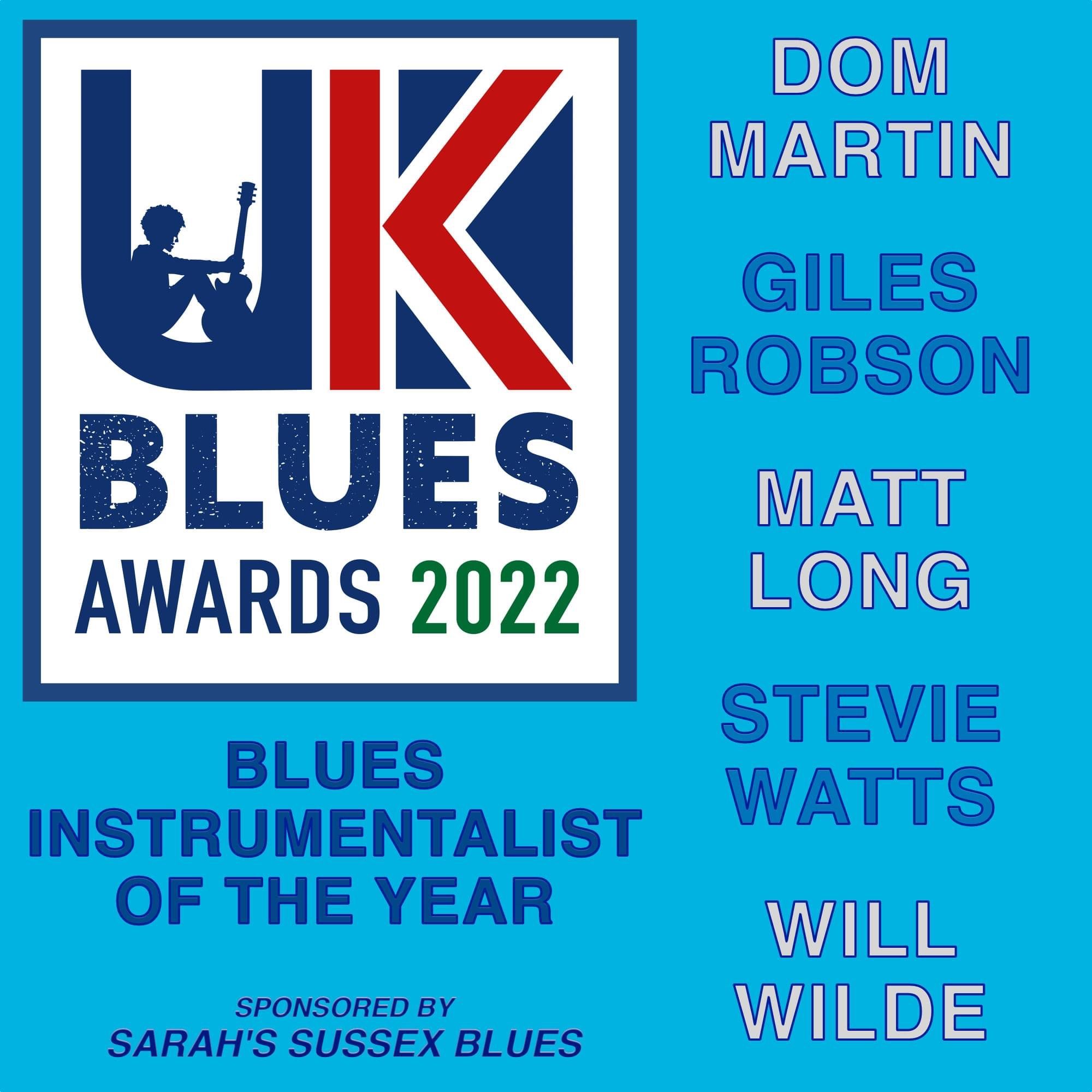 UK Blues Awards Nomination