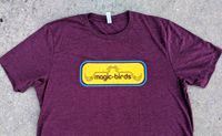Magic Birds Logo Maroon T-Shirt