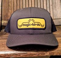 Magic Birds Trucker Hat - Grey & Navy