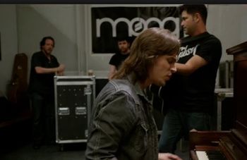 on ABC-TV show "Nashville" playing a road case.
